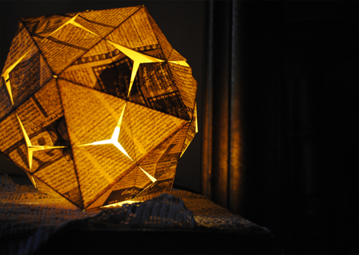 georgian ikoza lamp design by KanguLUM studio