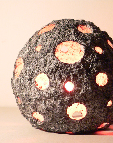 Stone lamp design by KanguLUM