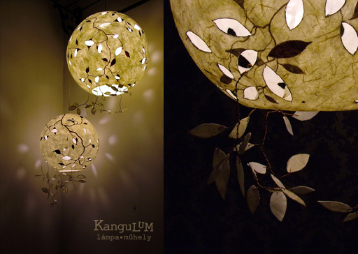 Leaflamp lamp design by KanguLUM