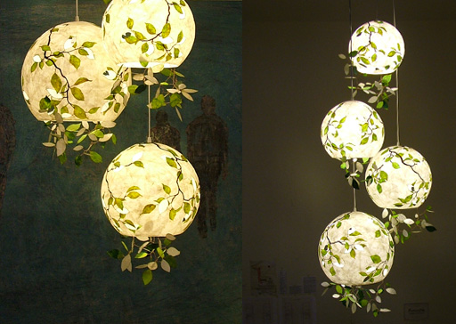 Leaflamp lamp design by KanguLUM