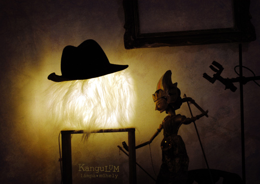 monsieur lamp design by KanguLUM