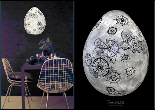 Umbrelli lamp design by KanguLUM